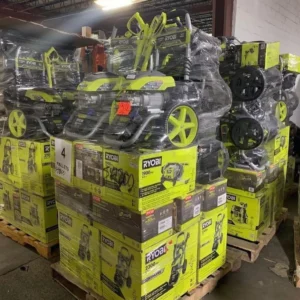 RYOBI Pressure Washer Liquidation Pallets