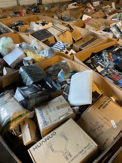 Amazon high count liquidation pallets